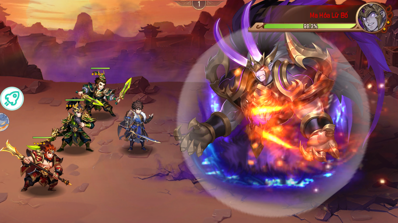 Thiếu Niên Danh Tướng 3Q Thiên Kim Việt Hóa