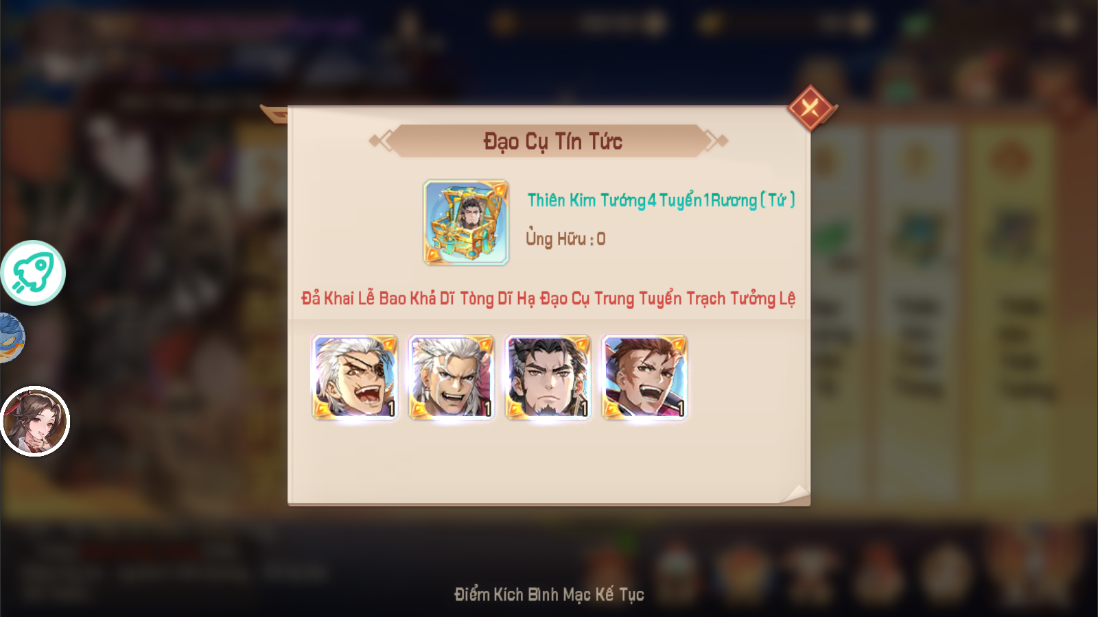 Thiếu Niên Danh Tướng 3Q Thiên Kim Việt Hóa