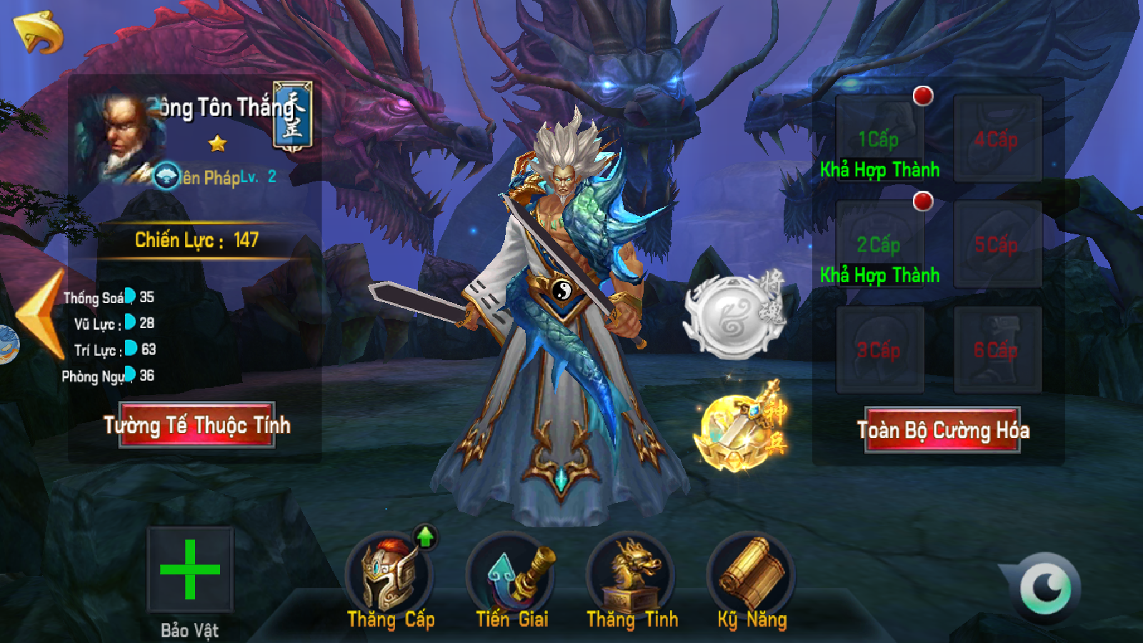 Võ Thánh Mobile Private Việt Hoá