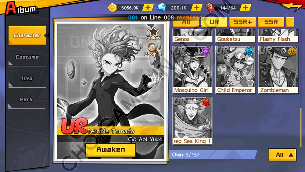 One Punch Man private UR ASIA 0.1 - Update Tướng UR Mới