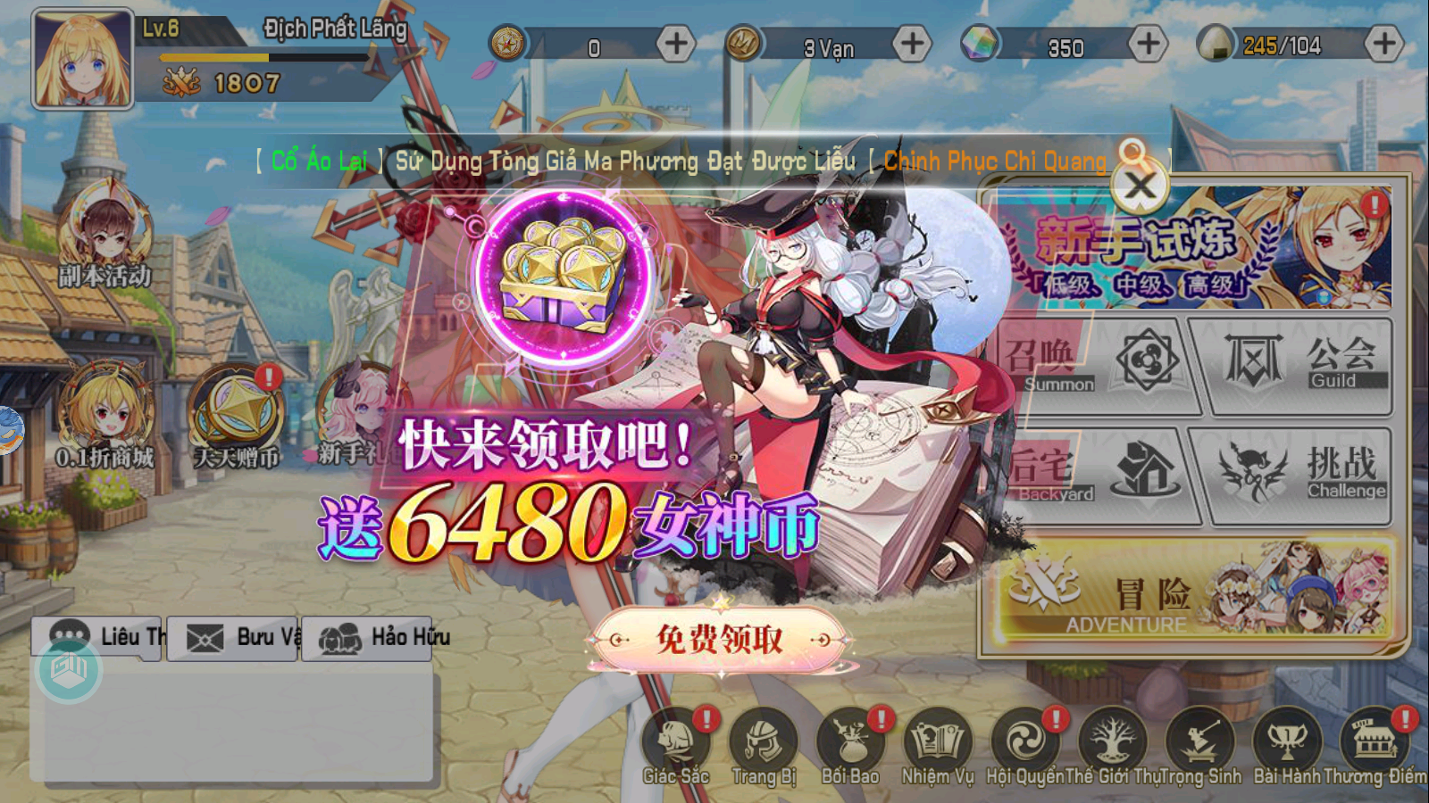 Huyền Thoại Nữ Thần 2 Funtap Private Việt Hoá