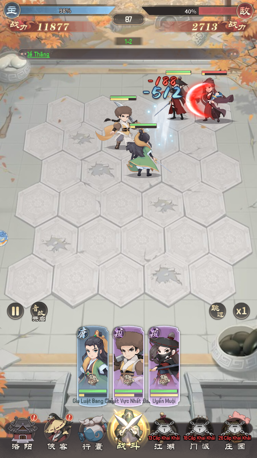 Kiếm Hiệp Auto Chess Private Việt Hoá