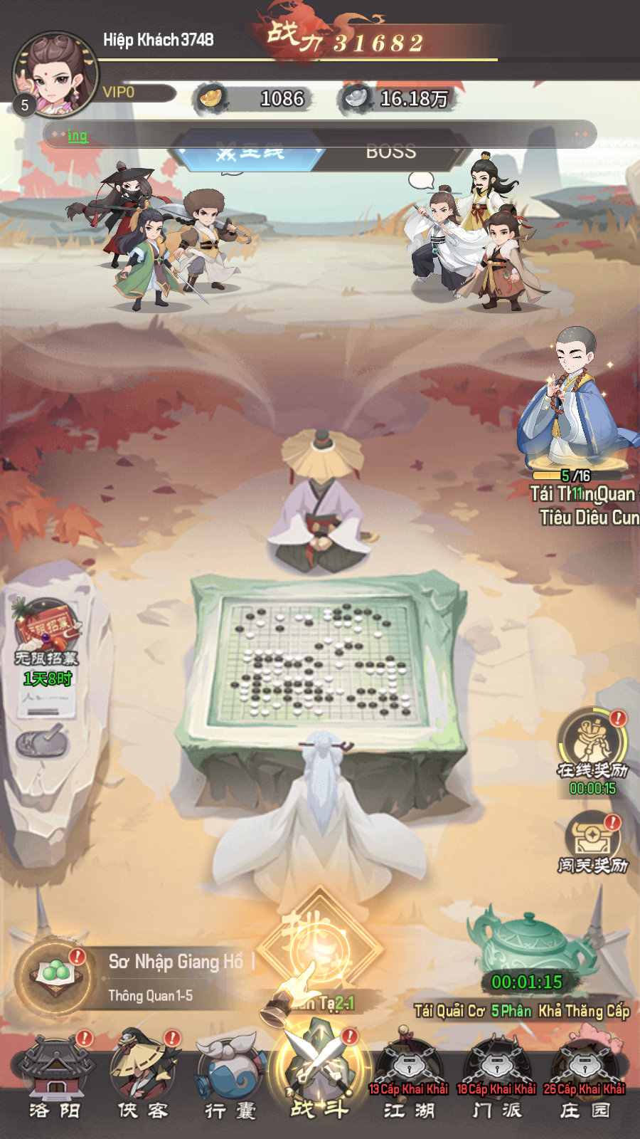 Kiếm Hiệp Auto Chess Private Việt Hoá