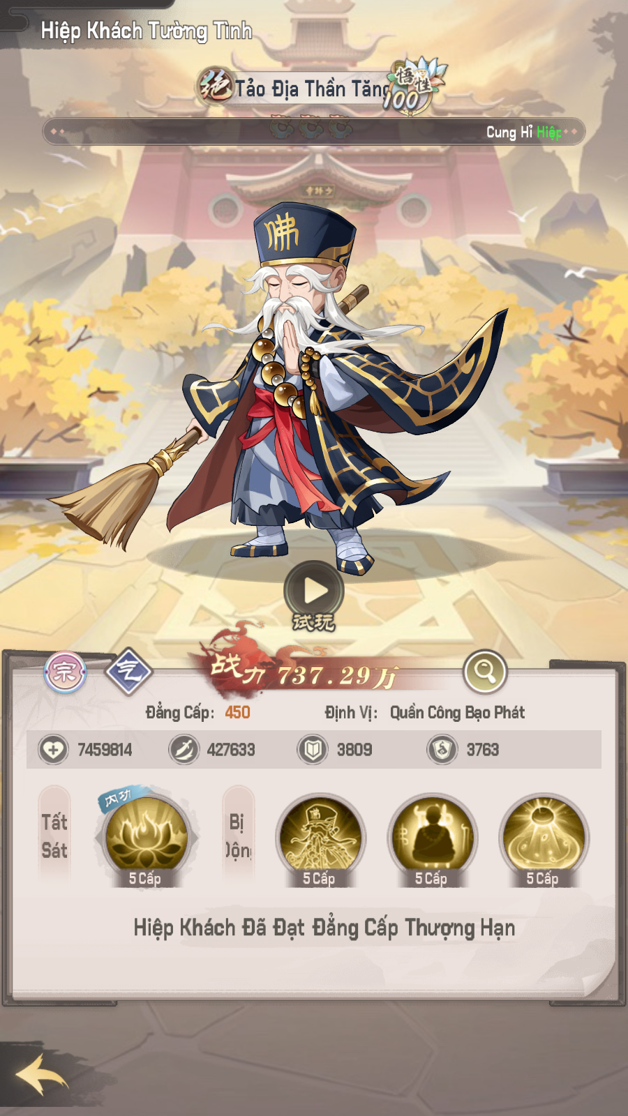 Kiếm Hiệp Auto Chess Private Việt Hoá