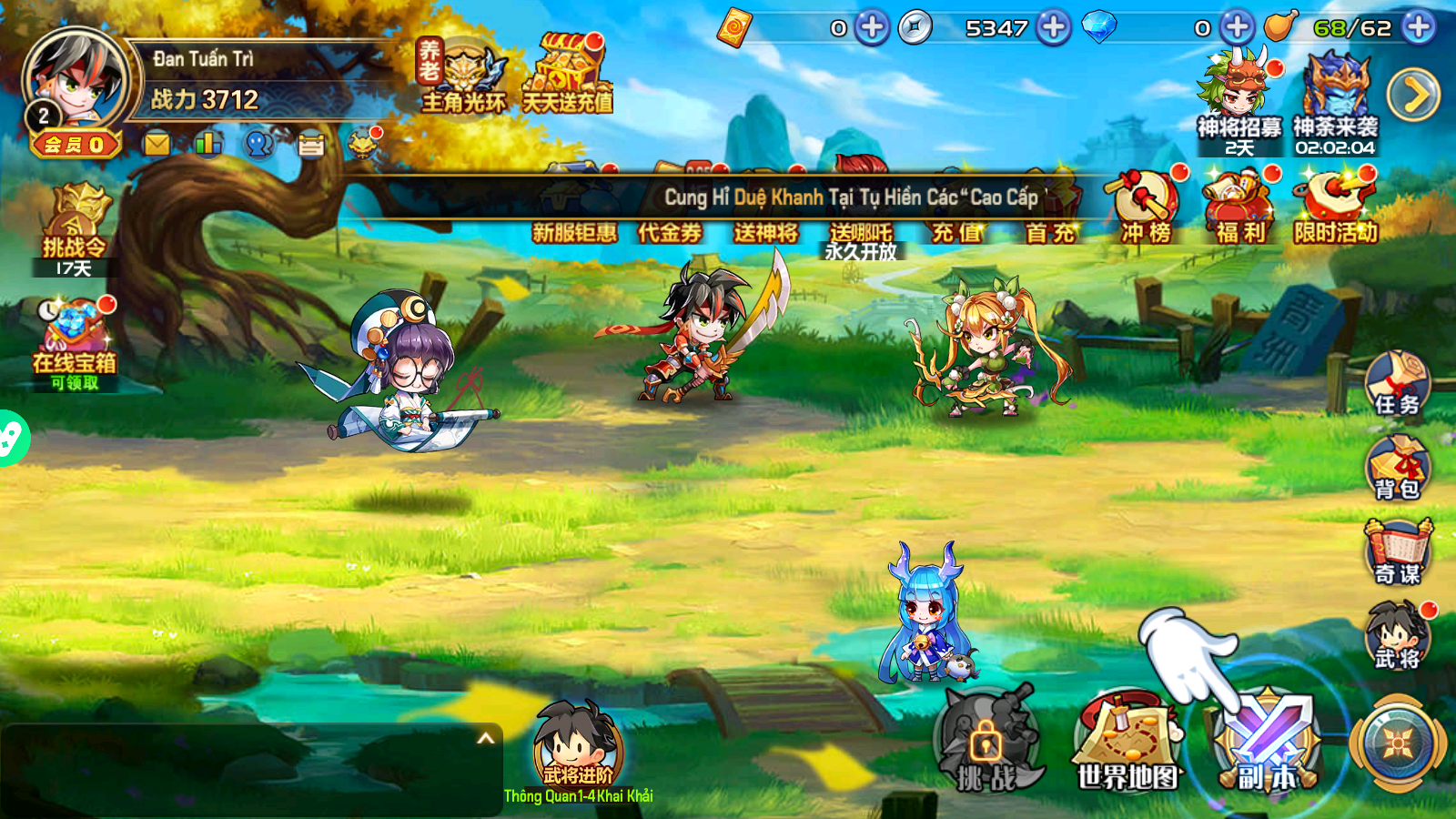 Độ Tam Quốc Private Việt Hoá