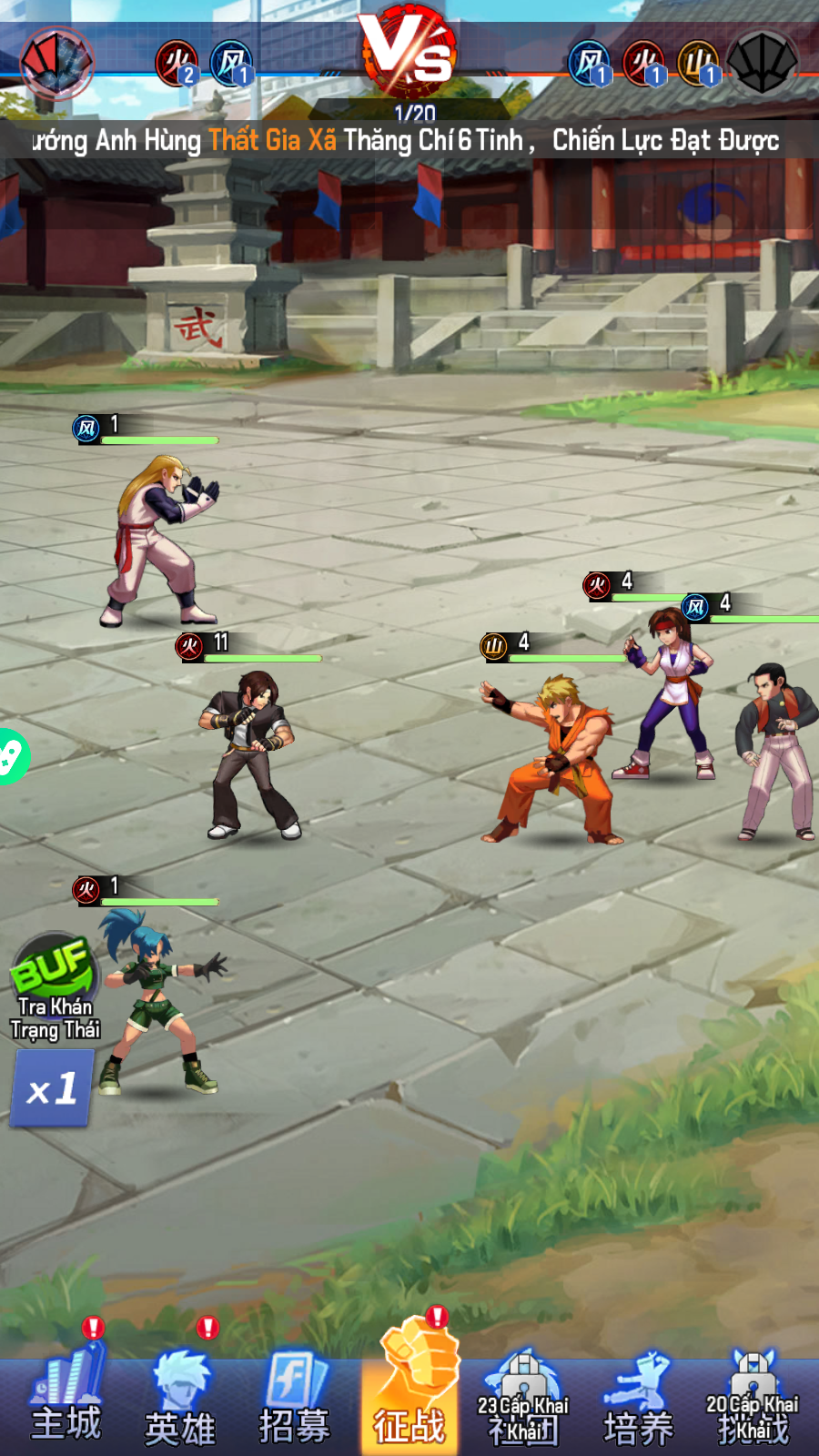 KOF - Hội Quán Đấu Sĩ Việt Hoá