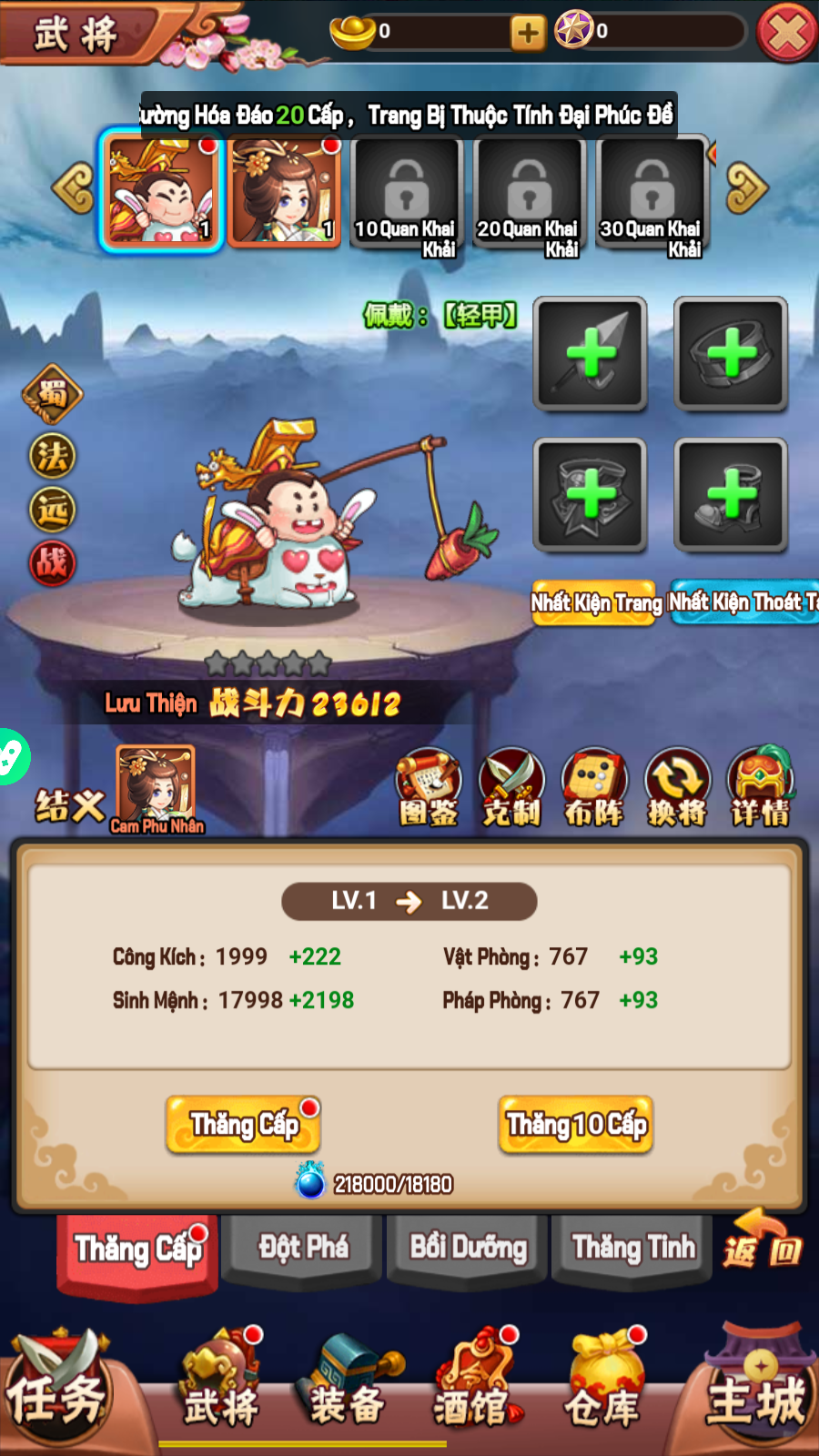 3Q Vượt Thời Đại - Idol Tam Quốc H5 Việt Hoá