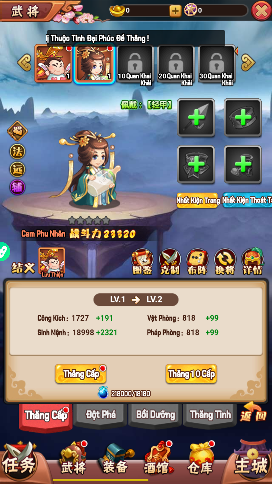 3Q Vượt Thời Đại - Idol Tam Quốc H5 Việt Hoá