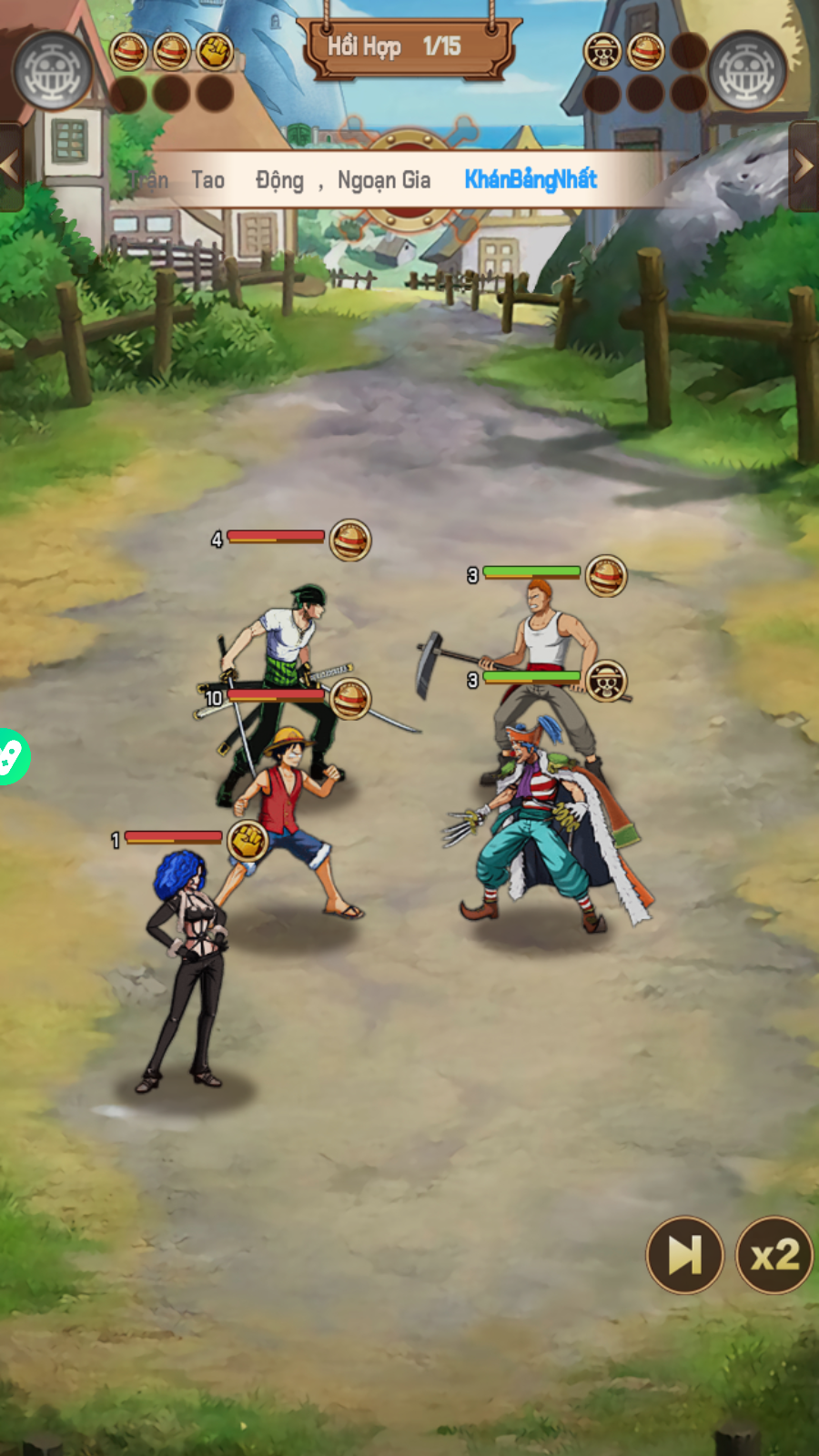 One Piece Liên Minh Hải Tặc Private Việt Hoá