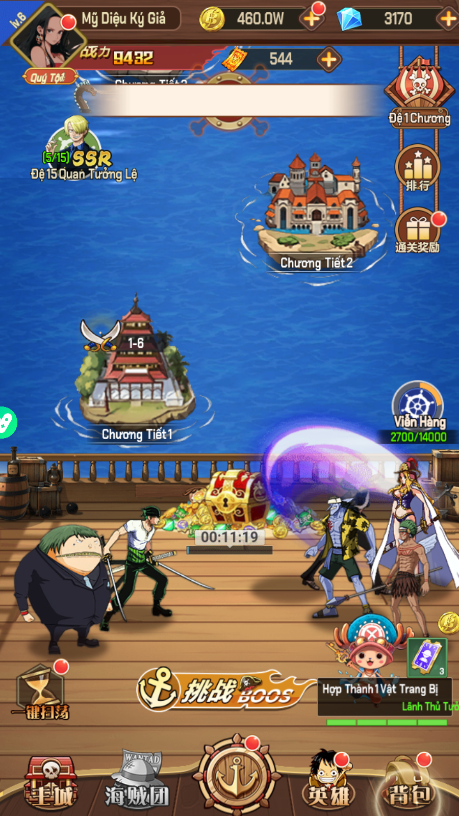 One Piece Liên Minh Hải Tặc Private Việt Hoá