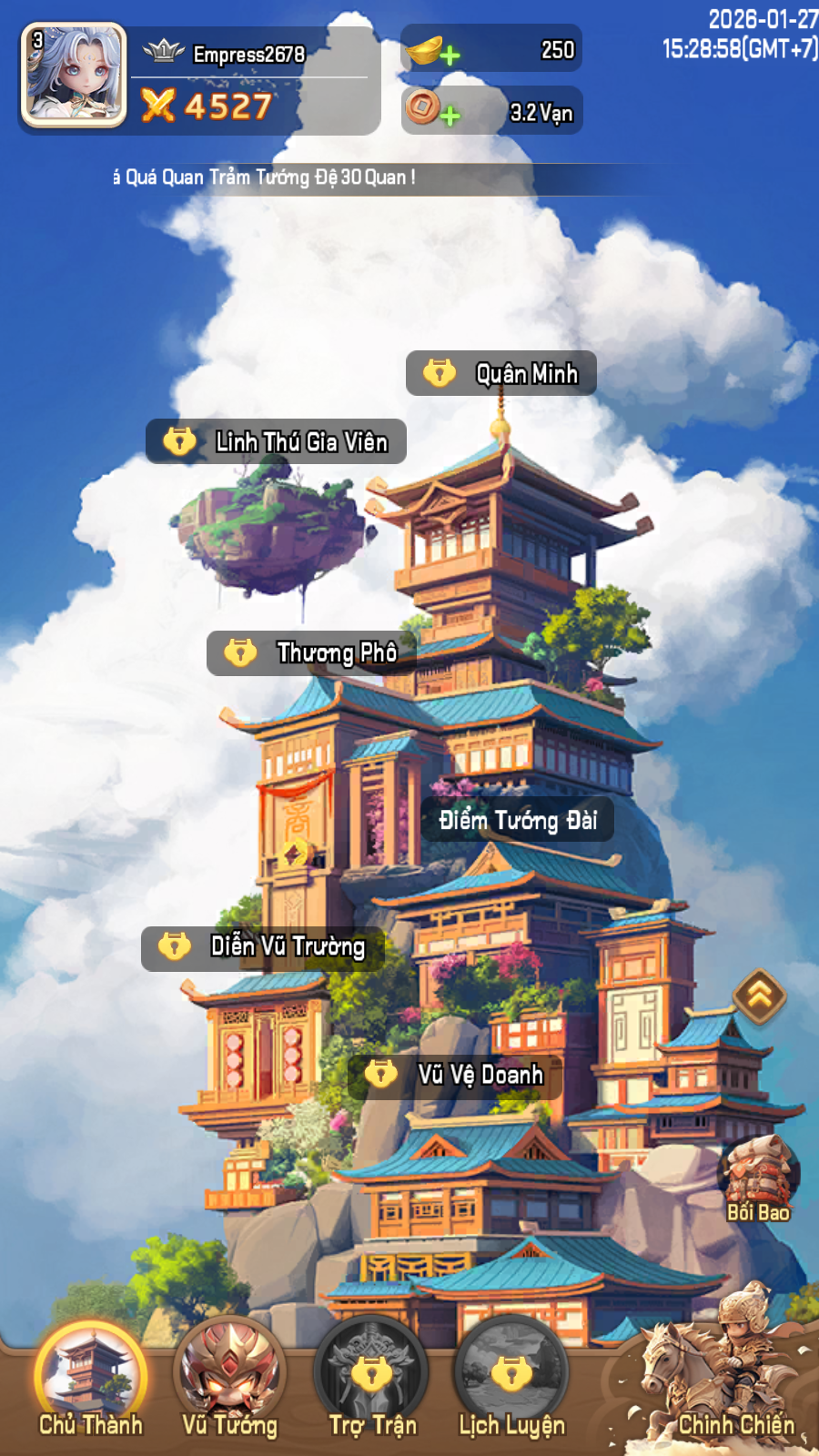 Tam Quốc Khởi Động - Samkok: New Force Private Việt Hoá