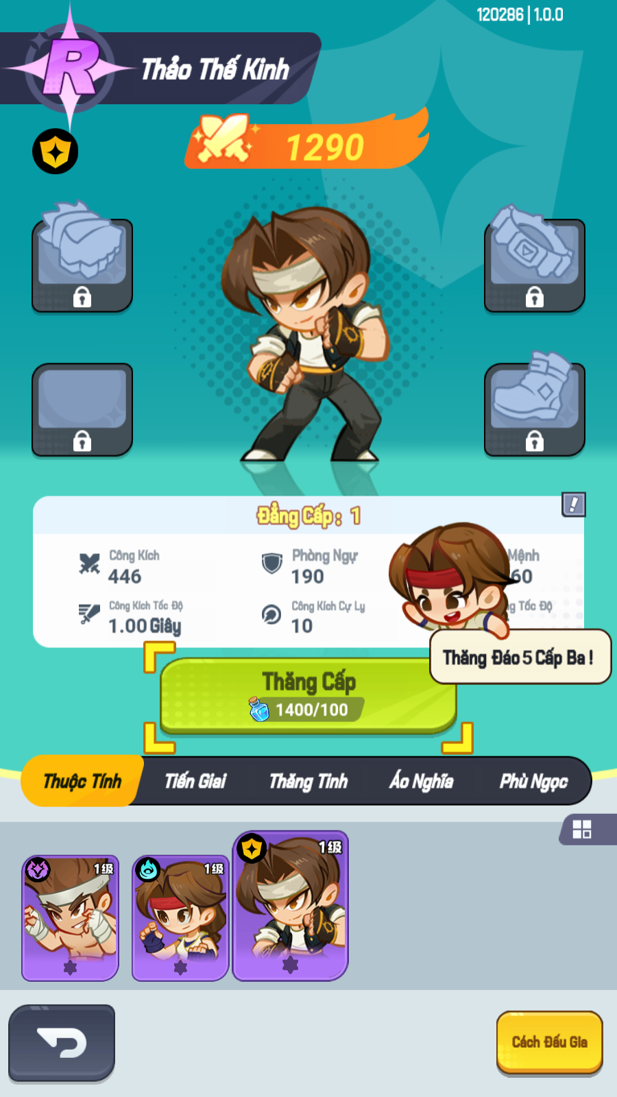 Quyền Vương: The King of Fighters AFK Private Việt Hoá