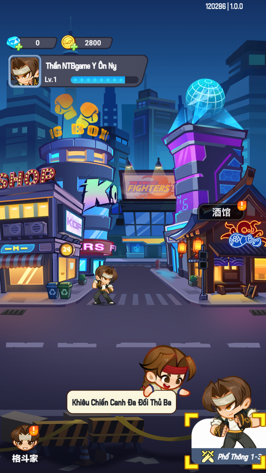 Quyền Vương: The King of Fighters AFK Private Việt Hoá