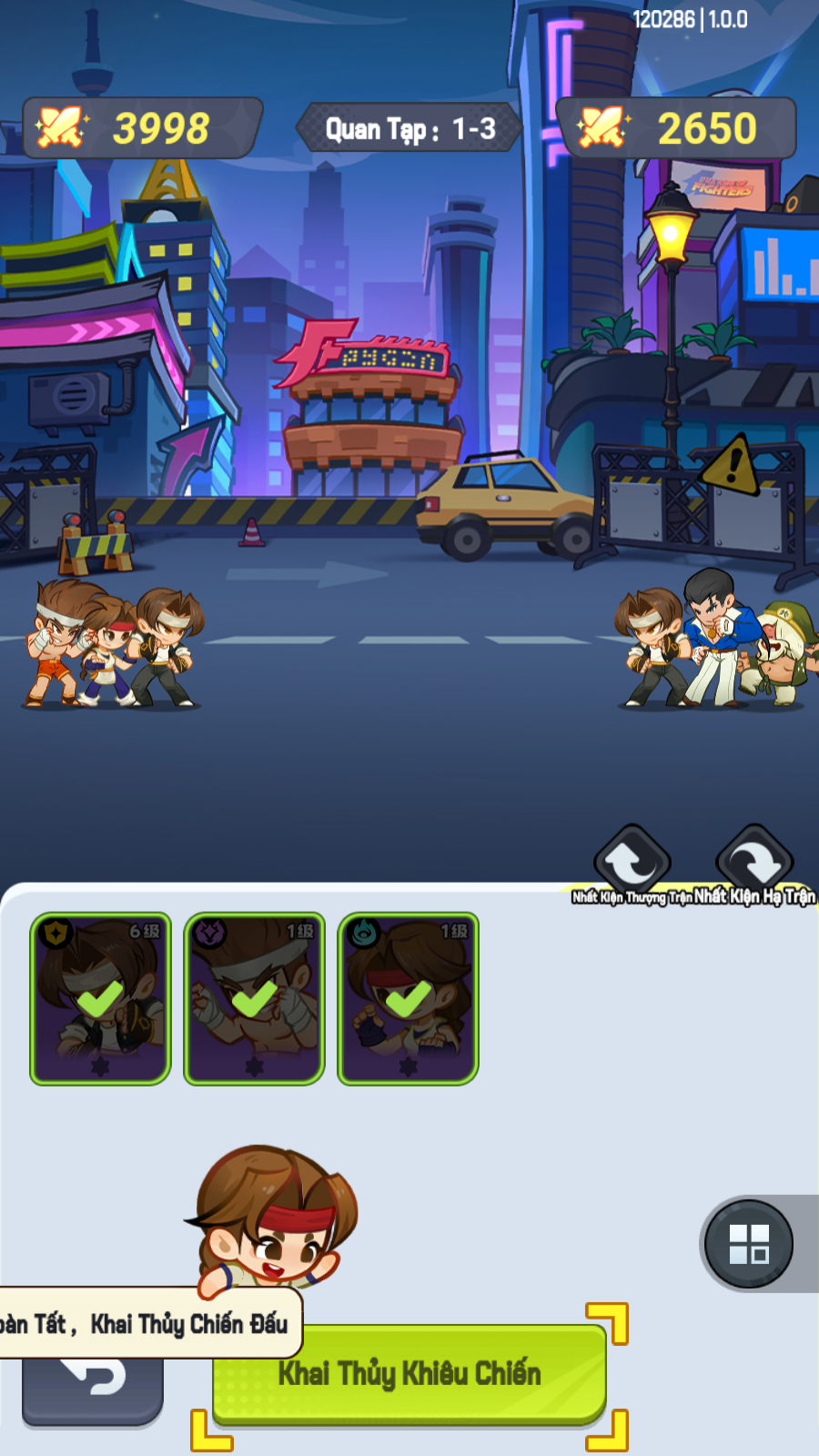 Quyền Vương: The King of Fighters AFK Private Việt Hoá