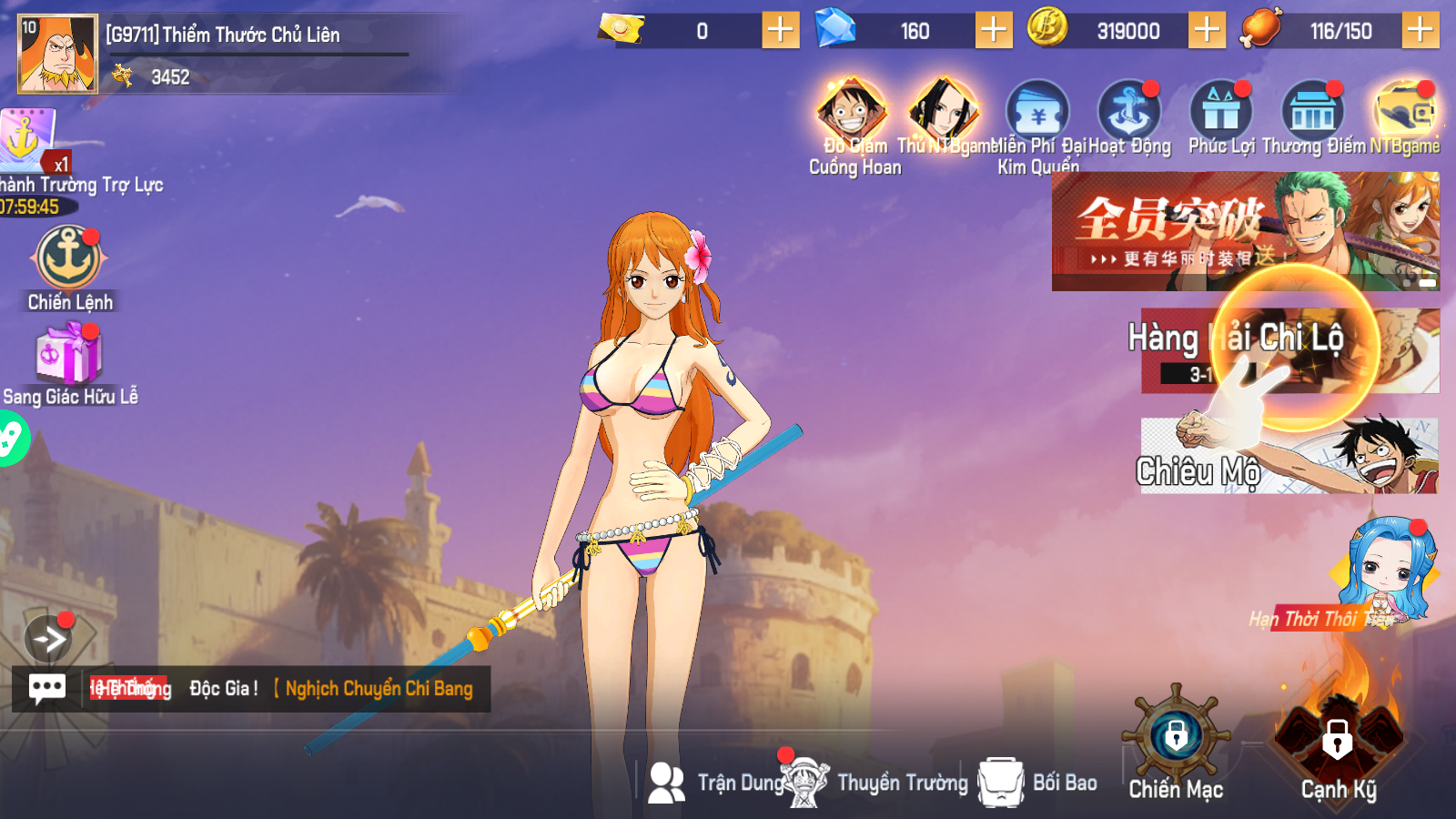 OP Hơi Thở Hải Tặc Private Việt Hoá